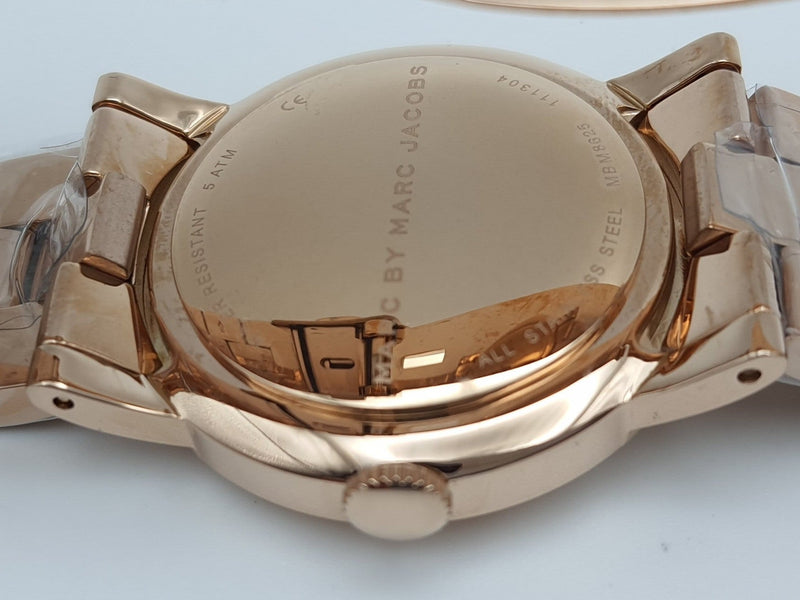 Marc Jacobs Amy Pink Dial Rose Gold Steel Strap Dial Watch for Women - MBM8625 Buy Now By Marc Jacobs