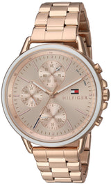 Tommy Hilfiger Carly Rose Gold Dial Rose Gold Steel Strap Watch for Women - 1781788 Buy Now By Tommy Hilfiger