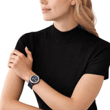 Michael Kors Runway Chronograph Blue Dial Blue Steel Strap Watch for Women - MK7423 Buy Now By Michael Kors