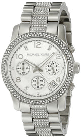 Michael Kors Runway White Dial Silver Steel Strap Watch for Women - MK5825 Buy Now By Michael Kors
