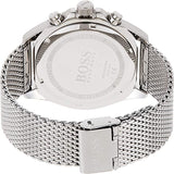 Shop Hugo Boss Ocean Edition Black Dial Silver Mesh Bracelet Watch for Men - 1513701 in USA