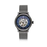 Maserati Epoca Automatic Skeleton Blue Dial Mesh Bracelet Watch For Men - R8823118002