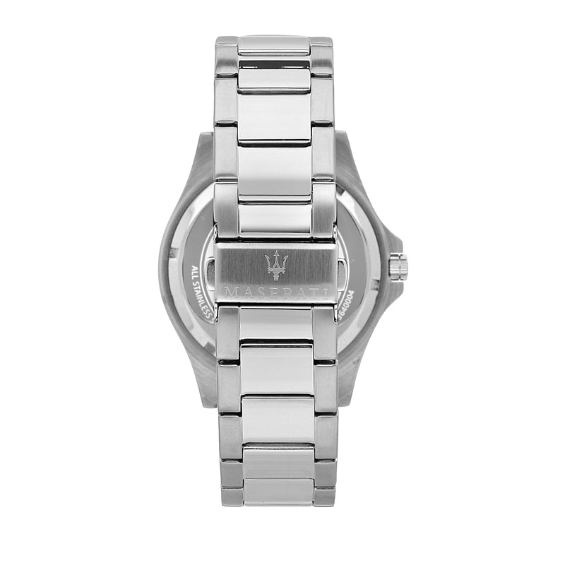 Maserati SFIDA Automatic Black Dial Silver Steel Strap Watch For Men - R8823140002 Buy Now By Maserati