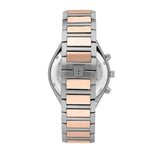Maserati Stile Chronograph Blue Dial Rose Gold Two Tone Strap Watch For Men - R8873642002 Buy Now By Maserati
