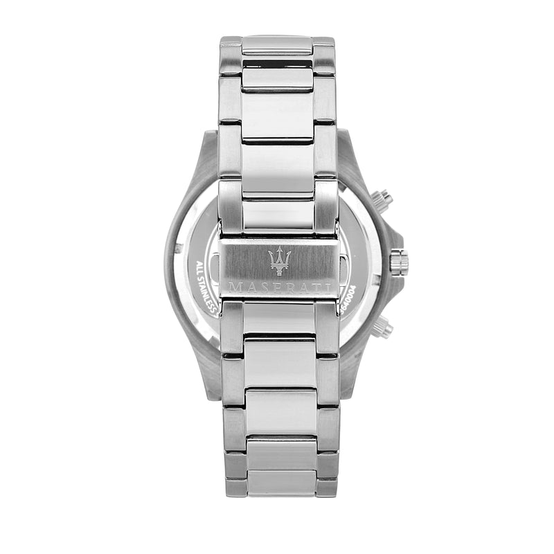 Maserati SFIDA Chronograph Black Dial Silver Steel Strap Watch For Men - R8873640015 Buy Now By Maserati