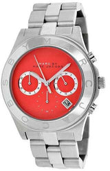 Marc Jacobs Blade Orange Dial Silver Steel Strap Watch for Women - MBM3306 Buy Now By Marc Jacobs