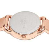 Coach Delancey White Dial Rose Gold Steel Strap Watch for Women - 14502355 Buy Now By Coach