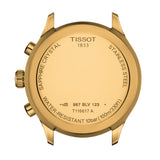 Tissot Chrono XL Classic Black Dial Gold Steel Strap Watch for Men - T116.617.33.051.00