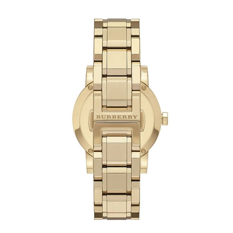 Burberry The City Gold Dial Gold Steel Strap Watch for Women - BU9134 Buy Now By Burberry