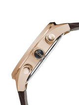 Hugo Boss Grand Prix Brown Dial Brown Leather Strap Watch for Men - 1513605 Buy Now By Hugo Boss