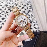 Michael Kors Portia Quartz White Dial Gold Steel Strap Watch for Women - MK3840 Buy Now By Michael Kors
