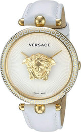 Versace Palazzo Empire White Dial White Leather Strap Watch for Women - VCO040017 Buy Now By Versace