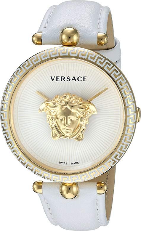 Versace Palazzo Empire White Dial White Leather Strap Watch for Women - VCO040017 Buy Now By Versace