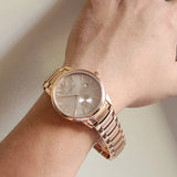 Burberry The Classic Rose Gold Dial Rose Gold Steel Strap Watch for Men - BU10013 Buy Now By Burberry