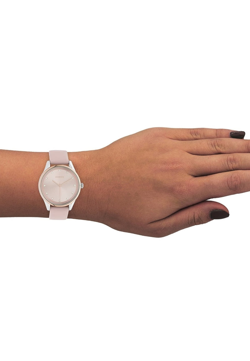 Calvin Klein City White Dial White Leather Strap Watch for Women - K2G231XH Buy Now By Calvin Klein
