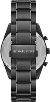 Michael Kors Warren Chronograph Black Dial Black Steel Strap Watch For Men - MK9113 Buy Now By Michael Kors
