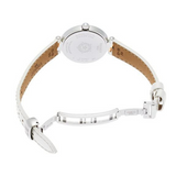Tissot T Lady Flamingo Mother of Pearl White Dial White Leather Strap Watch For Women - T094.210.26.111.01 Buy Now By Tissot