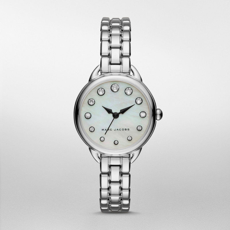 Marc Jacobs Betty Mother of Pearl White Dial Silver Steel Strap Watch for Women - MJ3510 Buy Now By Marc Jacobs