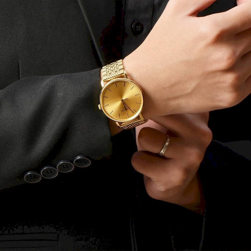Tissot Everytime Lady Gold Dial Gold Mesh Bracelet Watch for Women - T143.210.33.021.00 Buy Now By Tissot