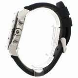 Bulova Marine Star Blue Dial Black Silicone Strap Watch for Men - 98B258 Buy Now By Bulova
