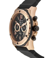 Bulova Marine Star Chronograph Black Dial Black Rubber Strap Watch for Men - 98B104 Buy Now By Bulova