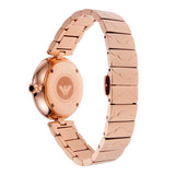 Emporio Armani Arianna White Mother of Pearl Dial Rose Gold Steel Strap Watch For Women - AR11236 Buy Now By Emporio Armani