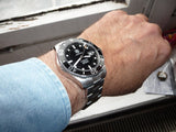 Tag Heuer Aquaracer Automatic Caliber 5 Black Dial Silver Steel Strap Watch for Men - WAN2110.BA0822 Buy Now By Tag Heuer