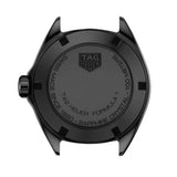 Shop Tag Heuer Formula 1 Diamonds Black Dial Black Leather Strap Watch for Women - WBJ1417.FC8234 in USA