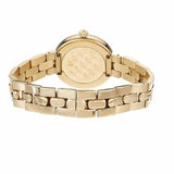 Swarovski Daytime Crystals Turquoise Dial Gold Steel Strap Watch for Women - 5182212