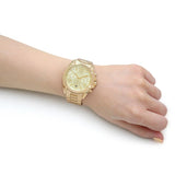 Michael Kors Bradshaw Gold Dial Gold Steel Strap Watch for Women - MK5605 Buy Now By Michael Kors