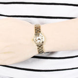 Marc Jacobs Amy Dinky White Dial Gold Steel Strap Watch for Women - MBM3226 Buy Now By Marc Jacobs