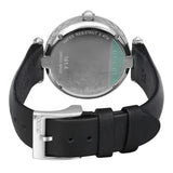 Shop Gucci Diamantissima Diamonds Black Dial Black Leather Strap Watch For Women - YA141403 in USA