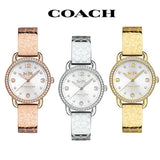 Coach Delancey White Dial Silver Steel Strap Watch for Women - 14502353 Buy Now By Coach