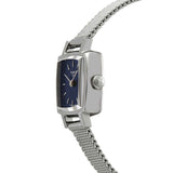 Shop Tissot Lovely Square Blue Dial Silver Mesh Bracelet Watch For Women - T058.109.11.041.00 in USA