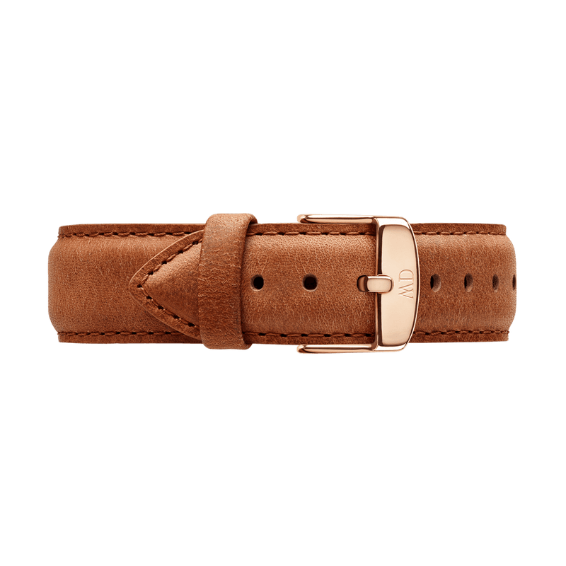 Daniel Wellington Dapper Durham White Dial Brown Leather Strap Watch For Women - DW00100113 Buy Now By Daniel Wellington
