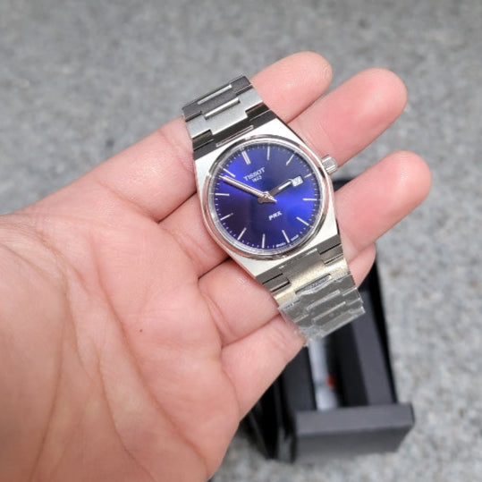 Tissot PRX Blue Dial Silver Steel Strap Watch For Men - T137.210.11.041.00 Buy Now By Tissot