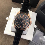 Hugo Boss Driver Black Dial Black Leather Strap Watch for Men - 1513092 Buy Now By Hugo Boss