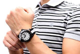 Gucci G Timeless XL White Dial Two Tone NATO Strap Watch For Men - YA126243 Buy Now By Gucci