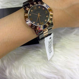 Marc Jacobs Amy Grey Dial Two Tone Steel Strap Watch for Women - MBM8597 Buy Now By Marc Jacobs