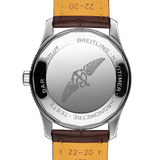 Shop Breitling Navitimer 1 Automatic 41mm White Dial Brown Leather Strap Mens Watch - U17326241G1P2 in USA