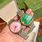 Gucci G Timeless Quartz Green Dial Two Tone Steel Strap Watch For Men - YA1264182 Buy Now By Gucci