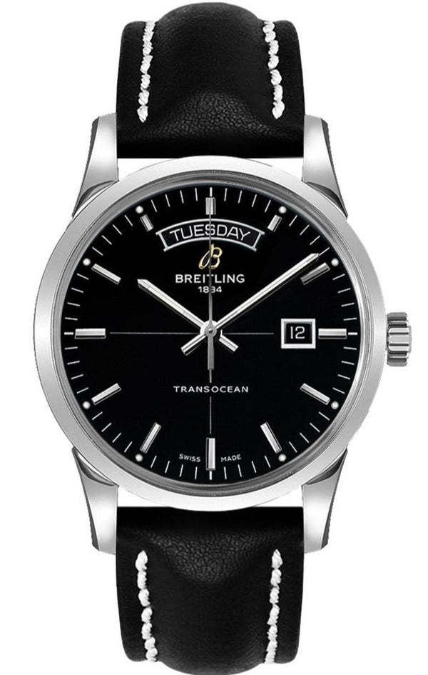 Shop Breitling Transocean Day & Date 42mm Automatic Mens Watch - A4531012/BB69/435X/A2 0BA.1 in USA