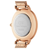 Daniel Wellington Petite Rose Gold Dial Rose Gold Mesh Bracelet Watch For Women - DW00100470