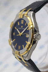 Maurice Lacroix Aikon Blue Dial Blue Leather Strap Watch for Men - AI1008-PVY11-432-1 Buy Now By Maurice Lacroix