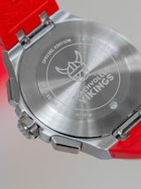 Maurice Lacroix Aikon Beach Volley Vikings Limited Edition Red Dial Red Rubber Strap Watch for Men - AI1018-SS001-530-6 Buy Now By Maurice Lacroix