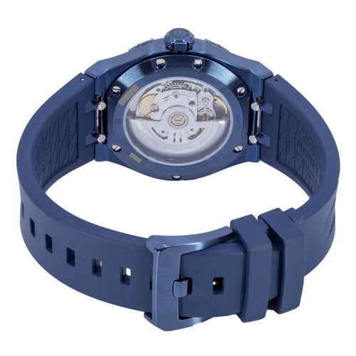 Maurice Lacroix Automatic PVD Limited Edition Blue Dial Blue Silicon Strap Watch For Men - AI6007-PVC00-430-4 Buy Now By Maurice Lacroix