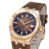 Maurice Lacroix Aikon Automatic Brown Dial Brown Leather Strap Watch For Men - AI6008-BRZ01-730-3 Buy Now By Maurice Lacroix