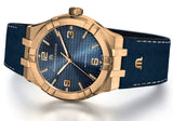 Maurice Lacroix Aikon Date Limited Edition Blue Dial Blue Leather Strap Watch For Men - AI1028-BRZ01-420-1 Buy Now By Maurice Lacroix