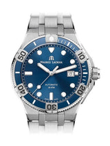 Maurice Lacroix Aikon Venturer Blue Dial Silver Steel Strap Watch for Men - AI6058-SS002-430-1 Buy Now By Maurice Lacroix