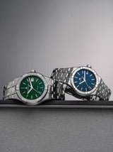 Maurice Lacroix Aikon Automatic Green Dial Silver Steel Strap Watch for Men - AI1807-SS002-630-1 Buy Now By Maurice Lacroix